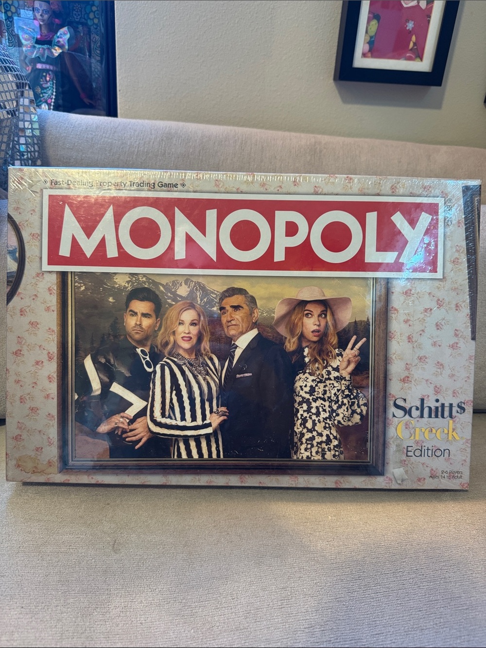 Monopoly Schitt's Creek Television Comedy Series Board Game